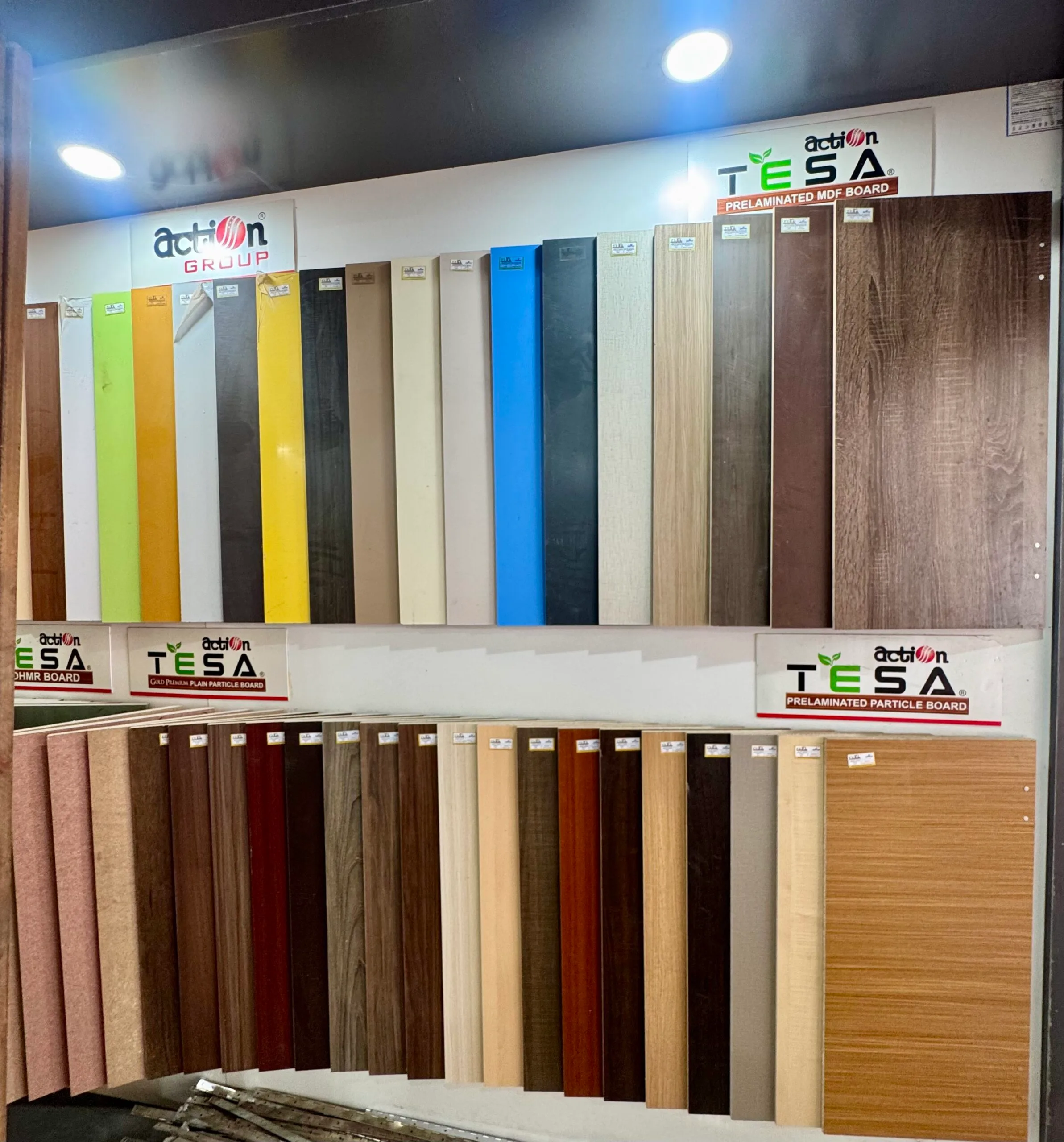 Action Tesa panels available at Kalia Steel Industries