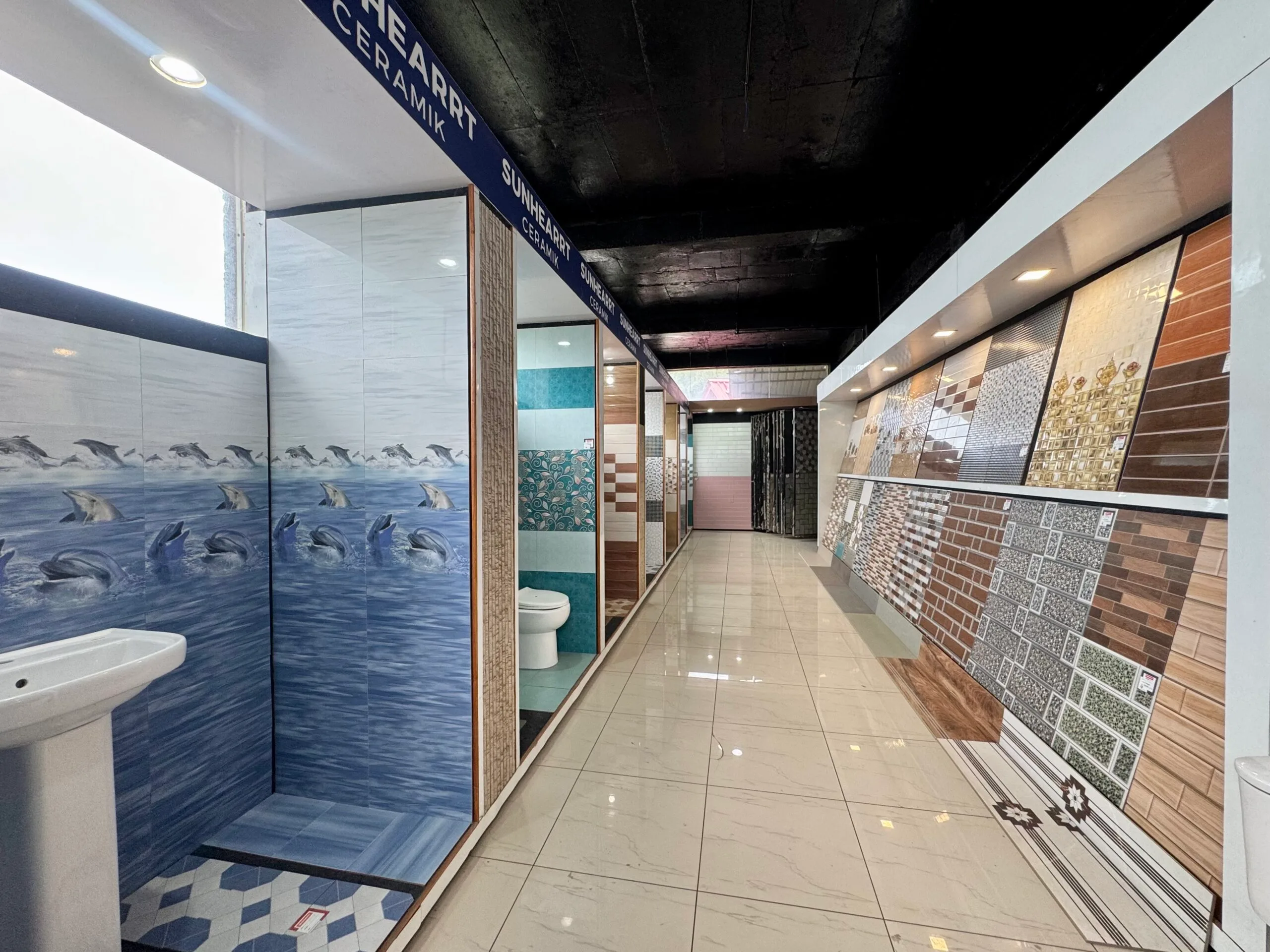 Luxury Tiles in stylish patterns and finishes