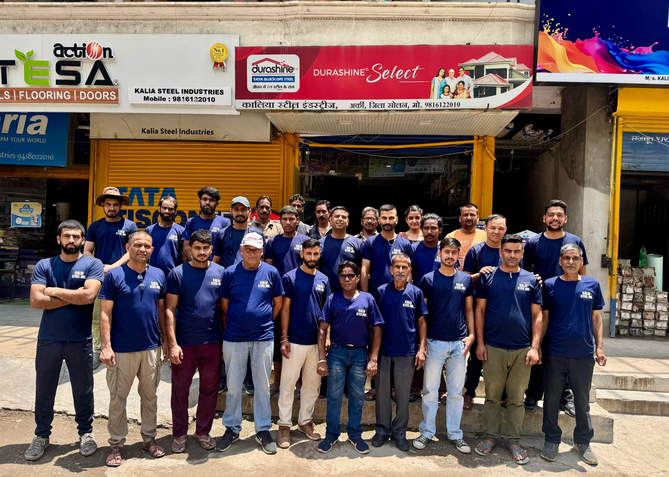 Kalia Steel Industries Team